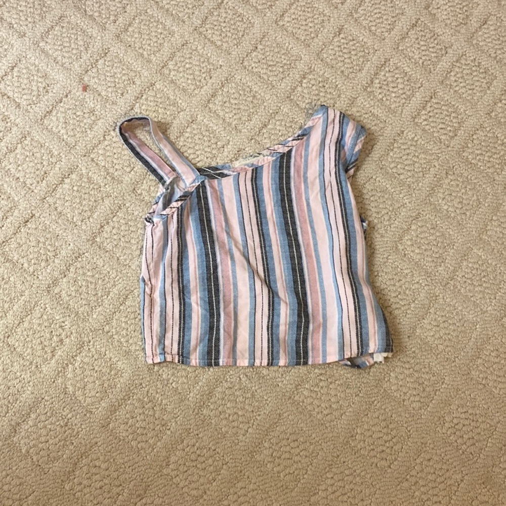 Cute Multicolored Cropped Top for Girls!